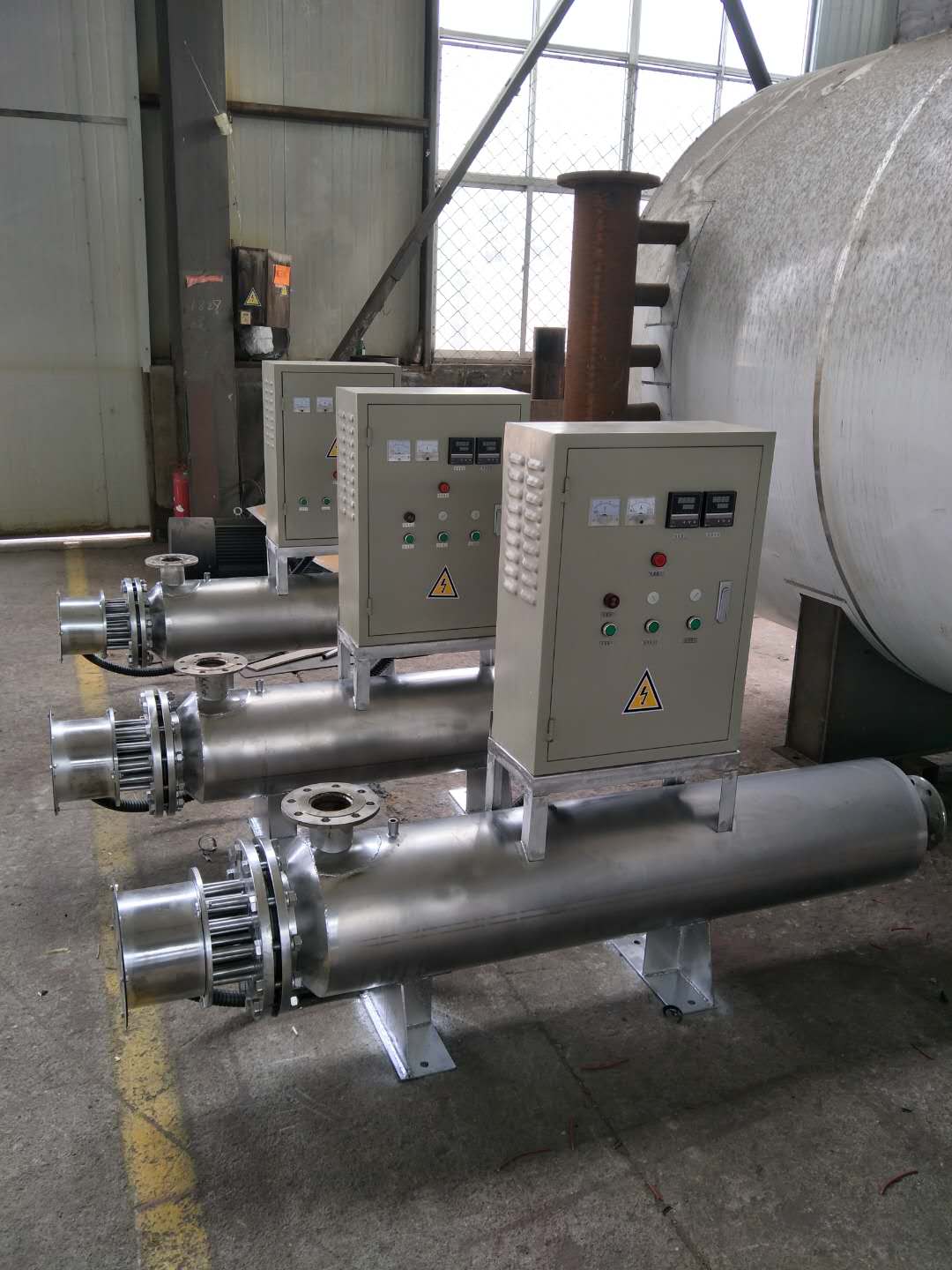 口罩熔噴布電加熱器、口罩布空氣加熱器、熔噴布專用空氣加熱器現貨供應